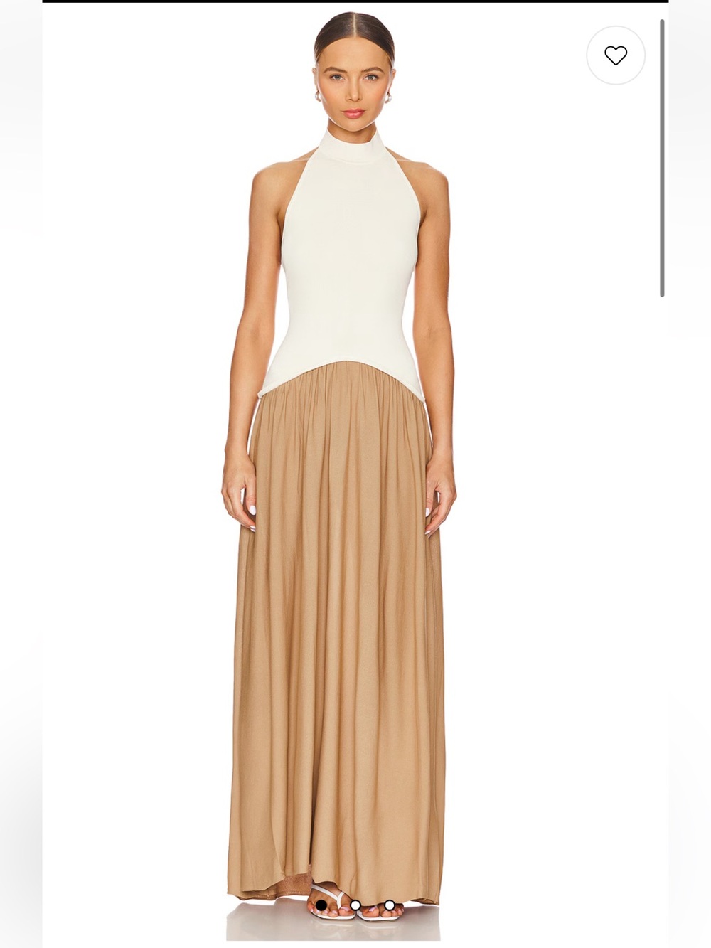 Solid & Striped Halter Dress